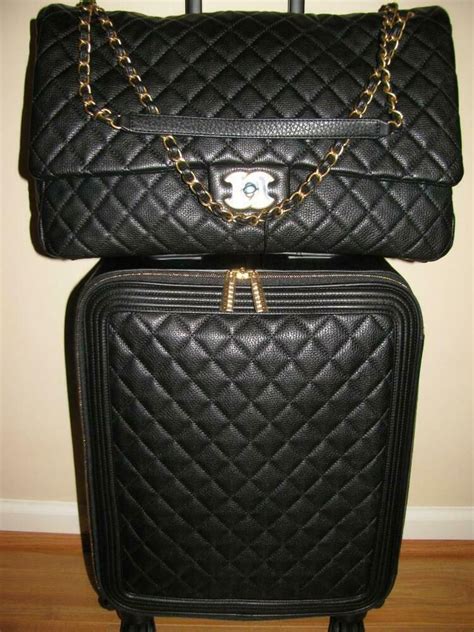 Chanel luggage set